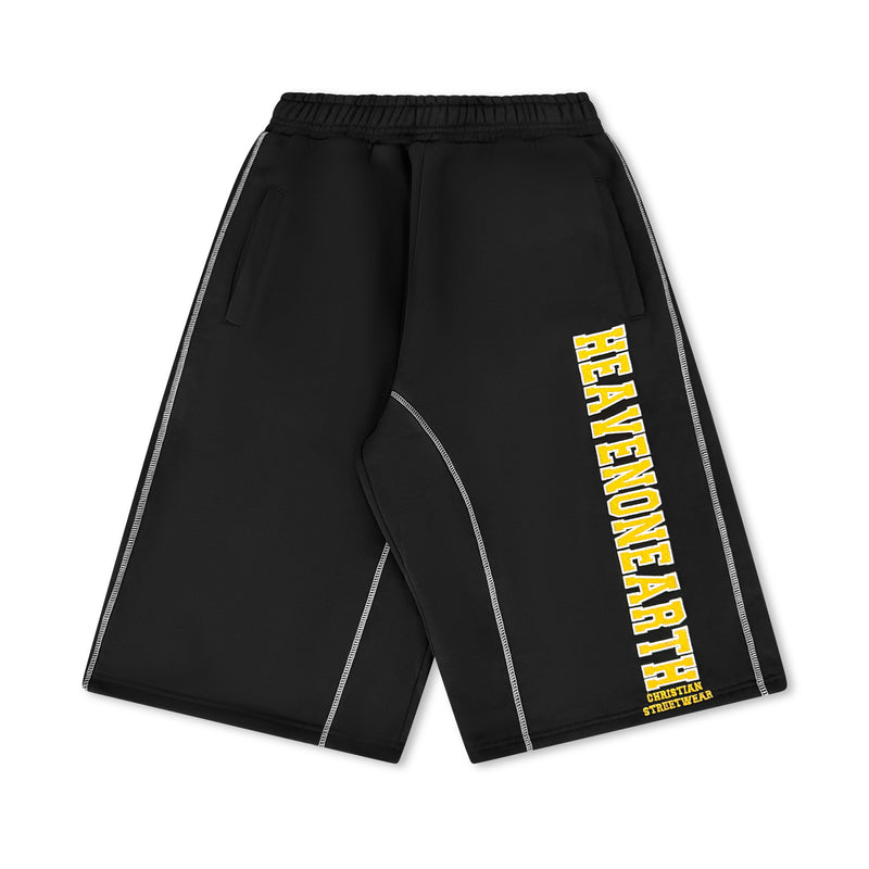 Black 3/4 Shorts