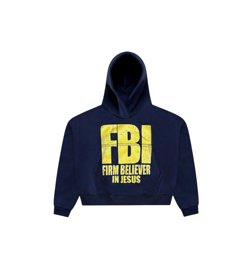 Navy FBI Hoodie